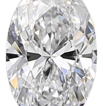 0.61 Carat D VS1 Oval Natural Diamond For Sale