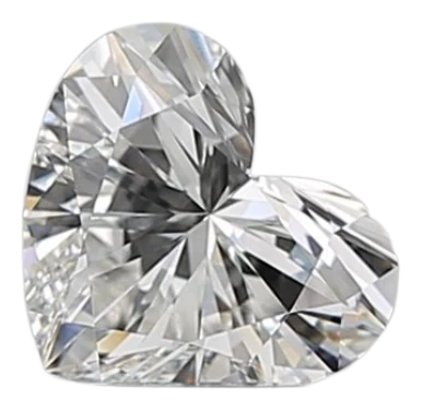 0.72 Carat F VVS2 Heart Natural Diamond Discount