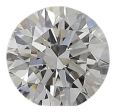 0.78 Carat G VVS2 Round Natural Diamond on Sale