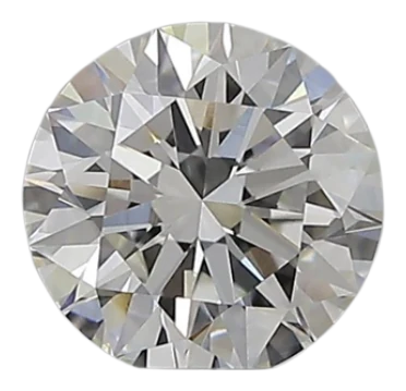 0.78 Carat G VVS2 Round Natural Diamond on Sale