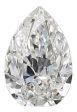 0.7 Carat G VVS1 Pear Natural Diamond For Discount