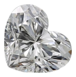 0.77 Carat I VVS1 Heart Natural Diamond Hot on Sale