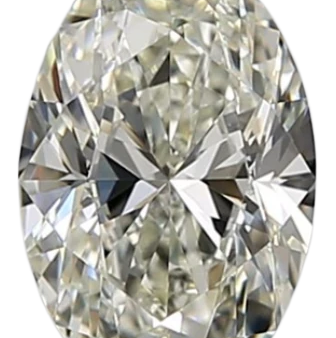 0.9 Carat J VS1 Oval Natural Diamond Fashion