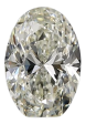 0.9 Carat J VS1 Oval Natural Diamond Fashion