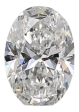 0.74 Carat E SI2 Oval Natural Diamond Cheap