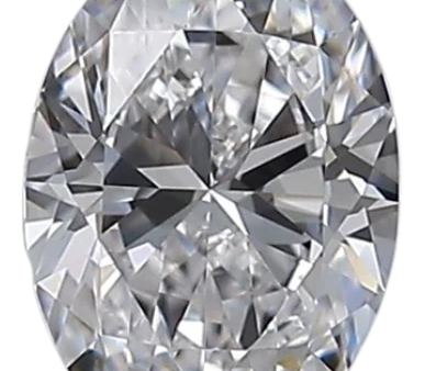 0.4 Carat D VVS2 Oval Natural Diamond For Cheap