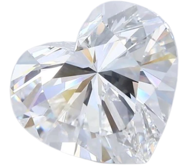 7.01 Carat E VS1 Heart Natural Diamond Online Sale