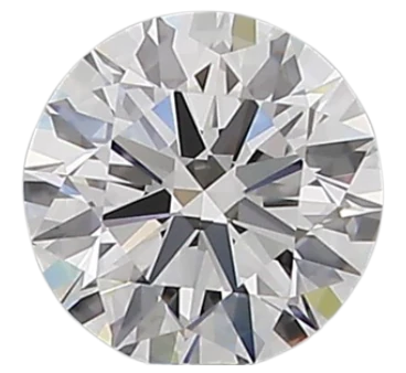 0.6 Carat D VS1 Round Natural Diamond Hot on Sale