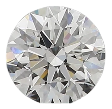 0.6 Carat E VVS1 Round Natural Diamond Hot on Sale