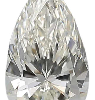 1.0 Carat I SI1 Pear Natural Diamond Discount