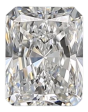 0.7 Carat E VVS2 Radiant Natural Diamond on Sale