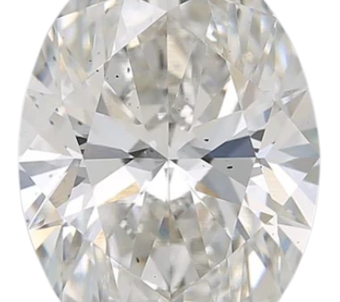 6.04 Carat G VS2 Oval Lab Diamond For Cheap