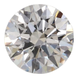 0.71 Carat E VVS2 Round Lab Diamond on Sale