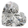 0.71 Carat J VVS1 Heart Natural Diamond Discount