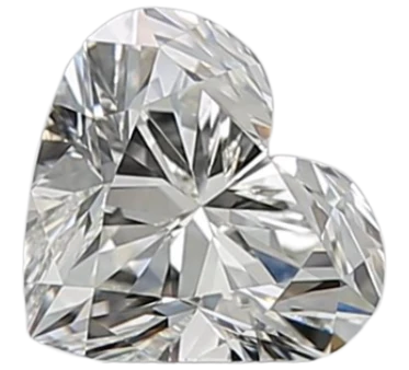 0.71 Carat J VVS1 Heart Natural Diamond Discount