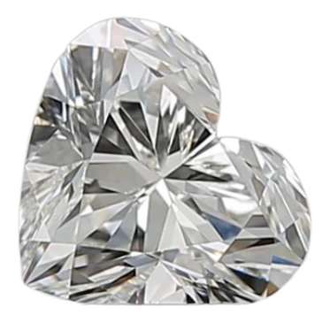 0.71 Carat J VVS1 Heart Natural Diamond Discount