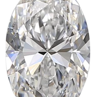 0.9 Carat D SI1 Oval Natural Diamond Hot on Sale