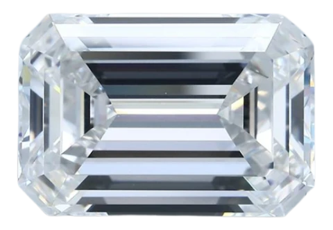 0.76 Carat E VS2 Emerald Natural Diamond Discount