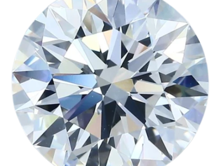 0.54 Carat E VVS1 Round Natural Diamond on Sale