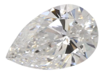 0.75 Carat F VVS2 Pear Lab Diamond Online Hot Sale