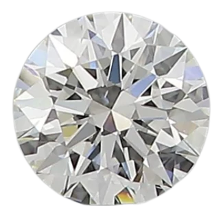 0.54 Carat F VS2 Round Natural Diamond Fashion