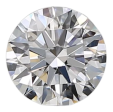 0.72 Carat D VS1 Round Natural Diamond on Sale