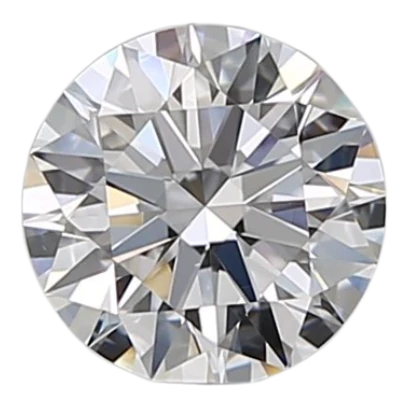 0.72 Carat D VS1 Round Natural Diamond on Sale