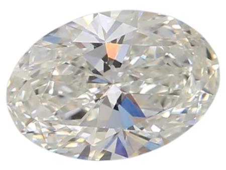 0.59 Carat H VS1 Oval Lab Diamond For Cheap