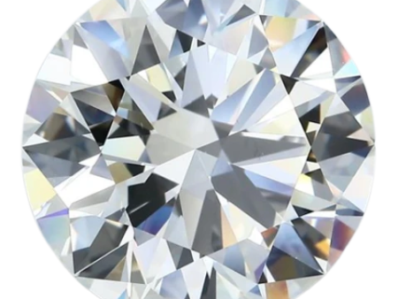 0.5 Carat J VVS2 Round Natural Diamond on Sale