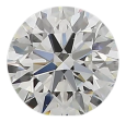 0.66 Carat E SI1 Round Natural Diamond Supply