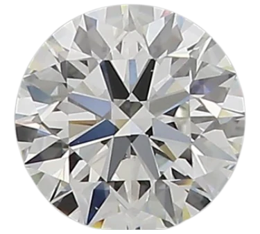 0.66 Carat E SI1 Round Natural Diamond Supply