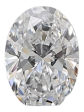 0.53 Carat D VS1 Oval Natural Diamond Fashion