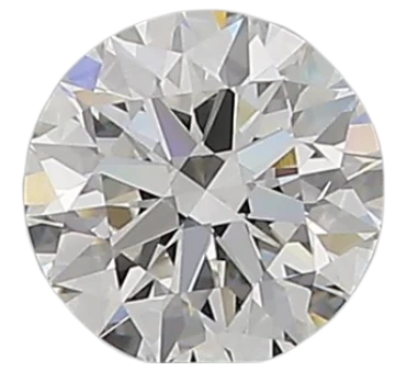 0.6 Carat F VVS1 Round Natural Diamond Hot on Sale