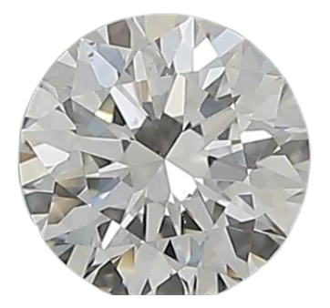 0.33 Carat I VS2 Round Natural Diamond Cheap