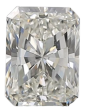 0.9 Carat I VVS1 Radiant Natural Diamond on Sale