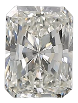 0.9 Carat I VVS1 Radiant Natural Diamond on Sale