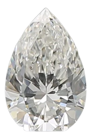 0.6 Carat I VVS2 Pear Natural Diamond Discount