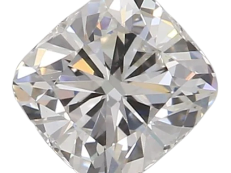 0.55 Carat E VVS2 Cushion Lab Diamond For Sale