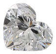 0.71 Carat E VVS1 Heart Natural Diamond Cheap