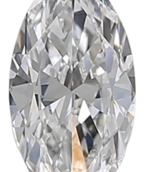 0.6 Carat E SI1 Marquise Natural Diamond Hot on Sale