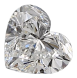 0.7 Carat E VS2 Heart Natural Diamond Cheap