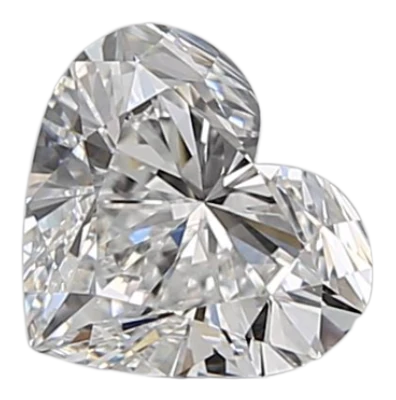 0.7 Carat E VS2 Heart Natural Diamond Cheap