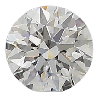 0.52 Carat F VS2 Round Natural Diamond Fashion