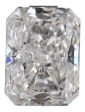 0.87 Carat E VVS2 Radiant Lab Diamond Fashion