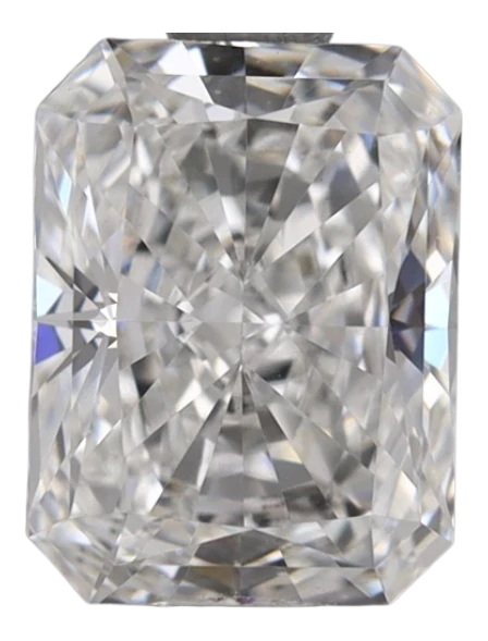 0.87 Carat E VVS2 Radiant Lab Diamond Fashion