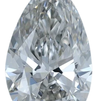 0.67 Carat H VS1 Pear Lab Diamond For Cheap