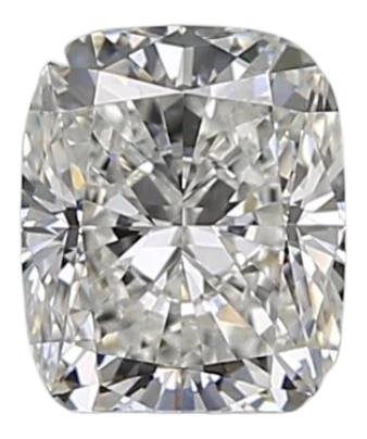 0.75 Carat F VVS1 Elongated Cushion Natural Diamond Discount