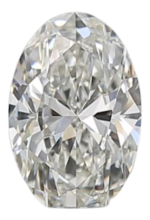 0.57 Carat I VS1 Oval Natural Diamond Online Hot Sale