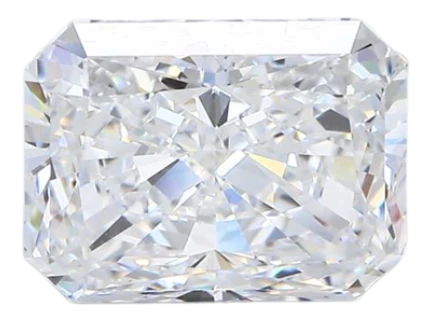 1.0 Carat F SI1 Radiant Natural Diamond Fashion