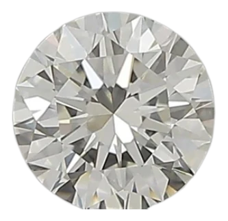 0.4 Carat J VS1 Round Natural Diamond Hot on Sale